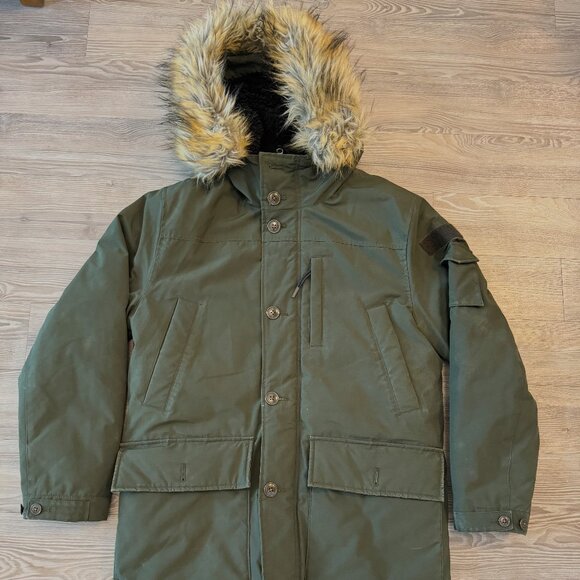 J. Crew Nordic Parka w/Primaloft - Green - Men's Medium